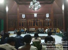 PERTEMUAN PANITIA RASUL BERSAMA HARI JADI KALURAHAN KARANGMOJO 24 JUNI 2026